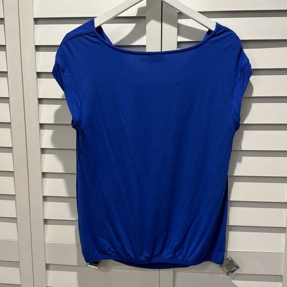 The Limited Pre loved draped front Top with elastic Bottom. - Picture 4 of 6